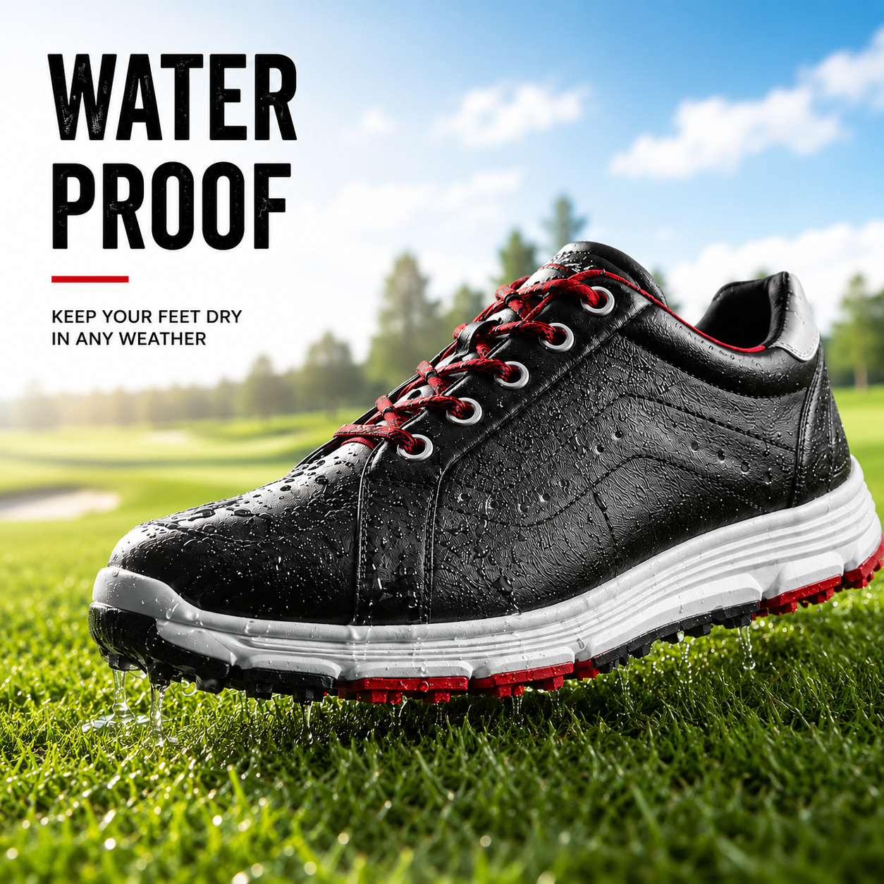 Apex Grip™ | Premium Waterproof Golf Shoes